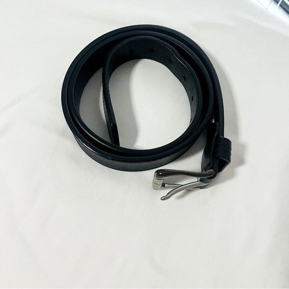 Duluth Trading Co. Mens Size 40 Lifetime Thick Black Italian Leather Belt - Picture 1 of 10
